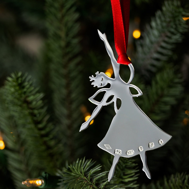 The Frost Fairy Sterling Silver Christmas Decoration