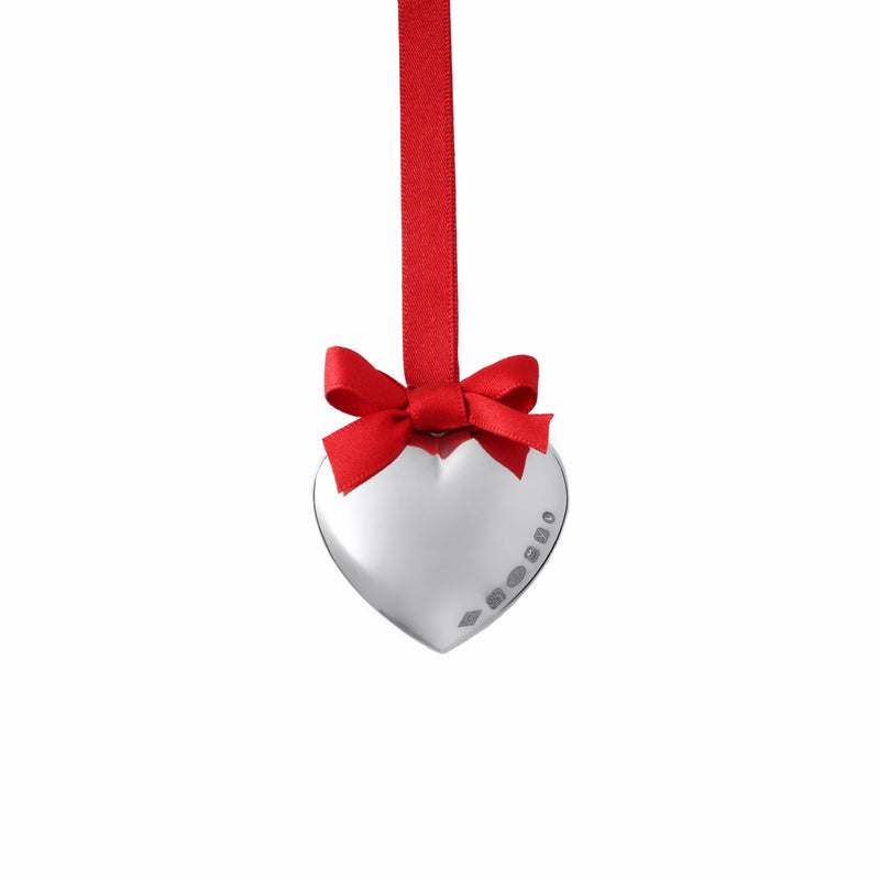 Forever Heart LIMITED EDITION Sterling Silver Christmas Decoration