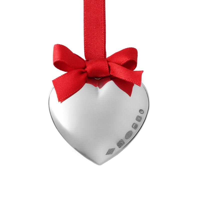 Forever Heart LIMITED EDITION Sterling Silver Christmas Decoration