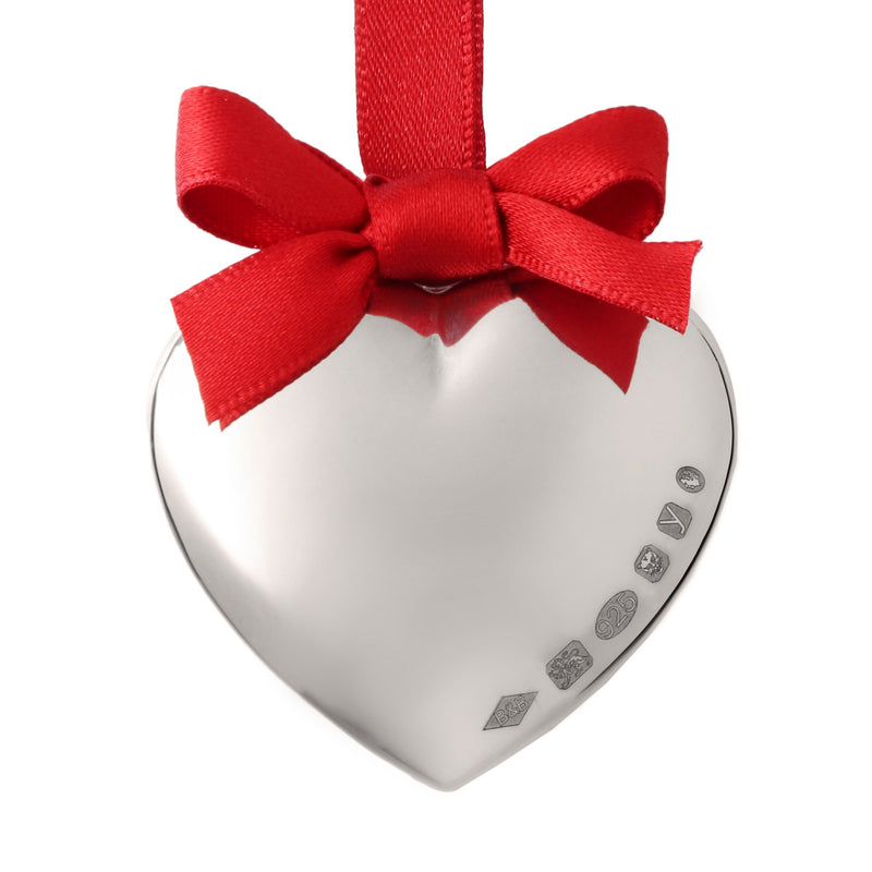 Forever Heart LIMITED EDITION Sterling Silver Christmas Decoration