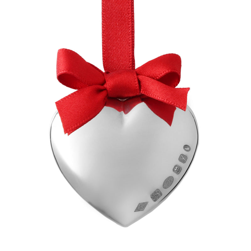 Forever Heart LIMITED EDITION Sterling Silver Christmas Decoration