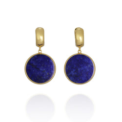 Kasimir Lapis Lazuli & Gilded Sterling Silver Earrings