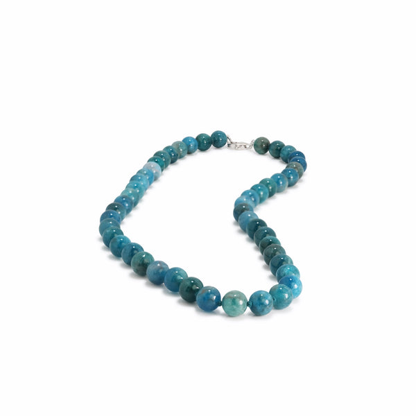 Apatite Bead Necklace N4