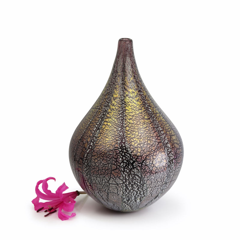 Noir British Art Glass Vase