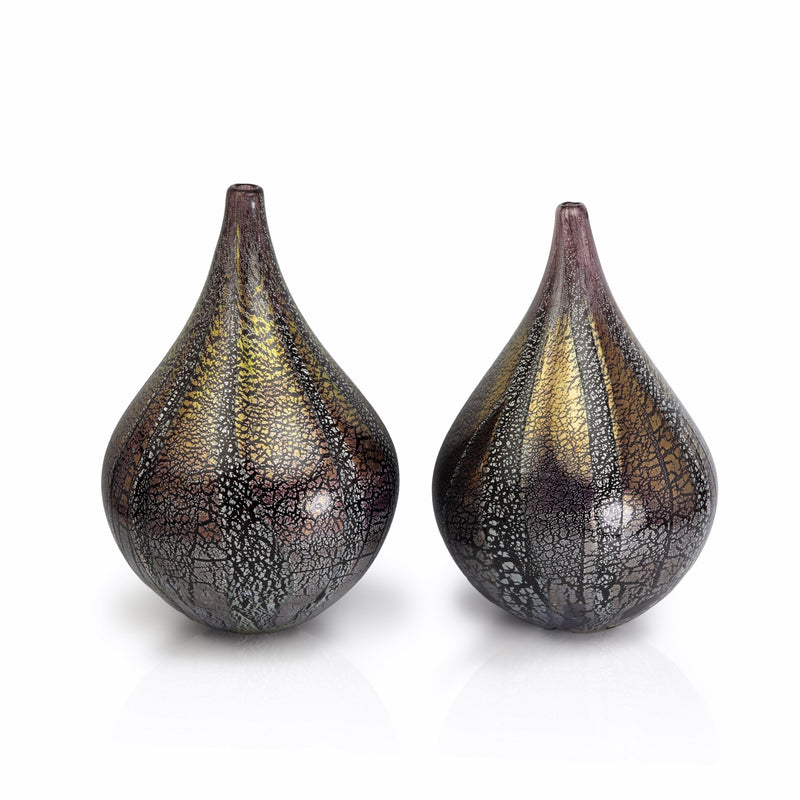 Noir British Art Glass Vase