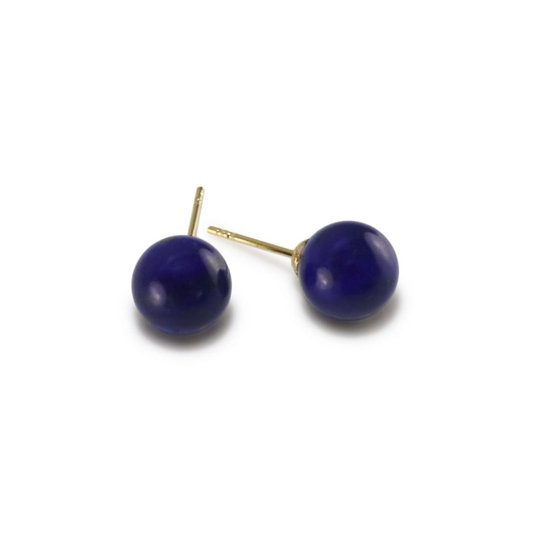 Lapis Lazuli Stud Earrings A14