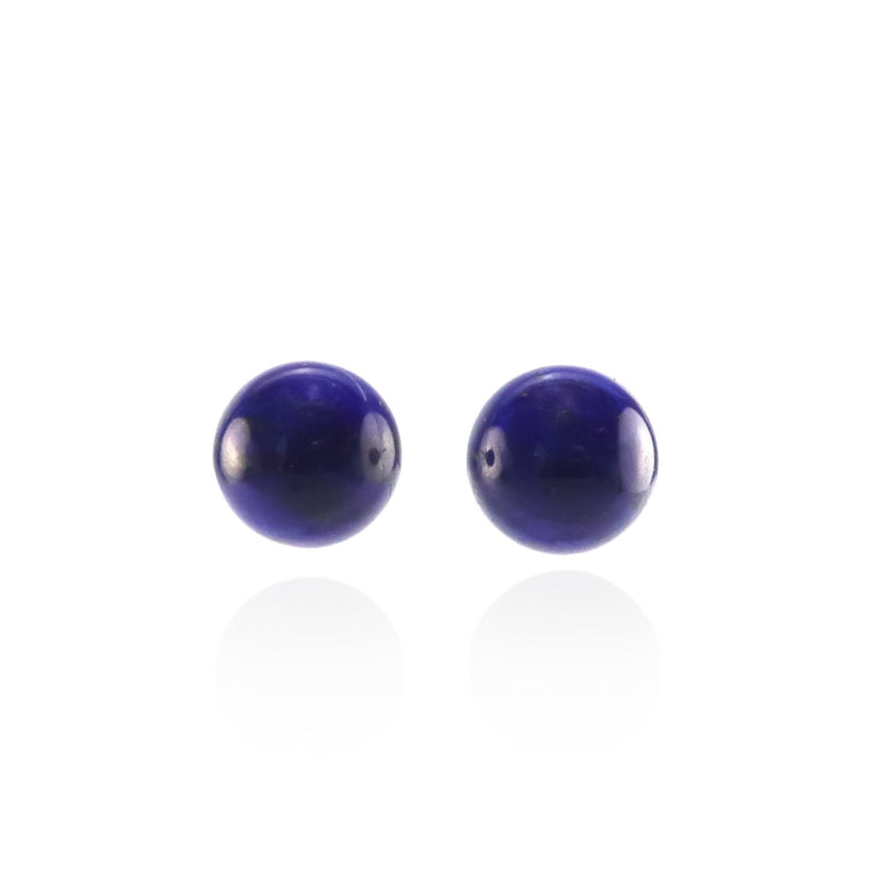 Lapis Lazuli Stud Earrings A14