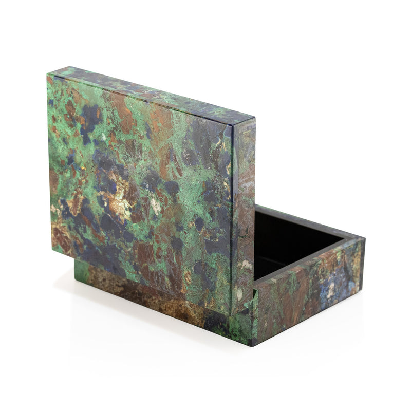 Azurite, Malachite & Chrysocolla Box M200