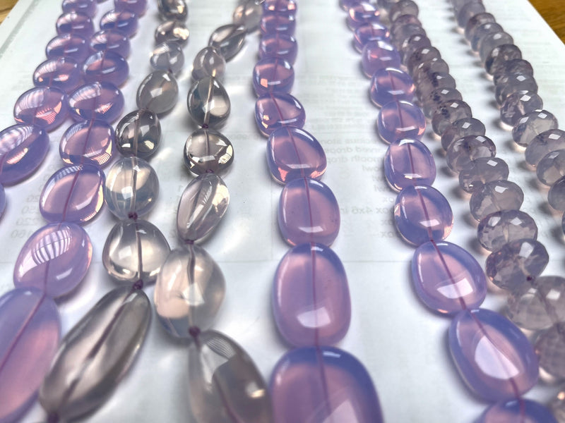 Girasol Lavender Quartz Necklace Q18