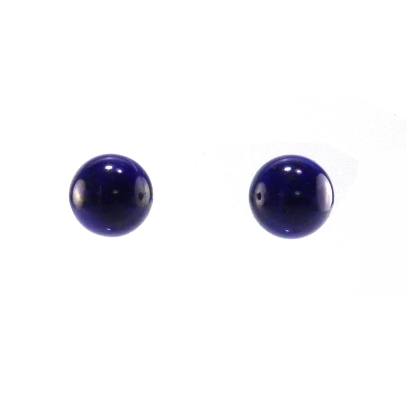 Lapis Lazuli Stud Earrings A14