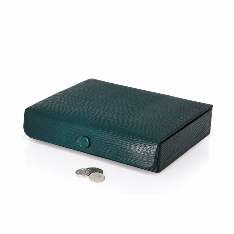Green Leather Jewellery Case