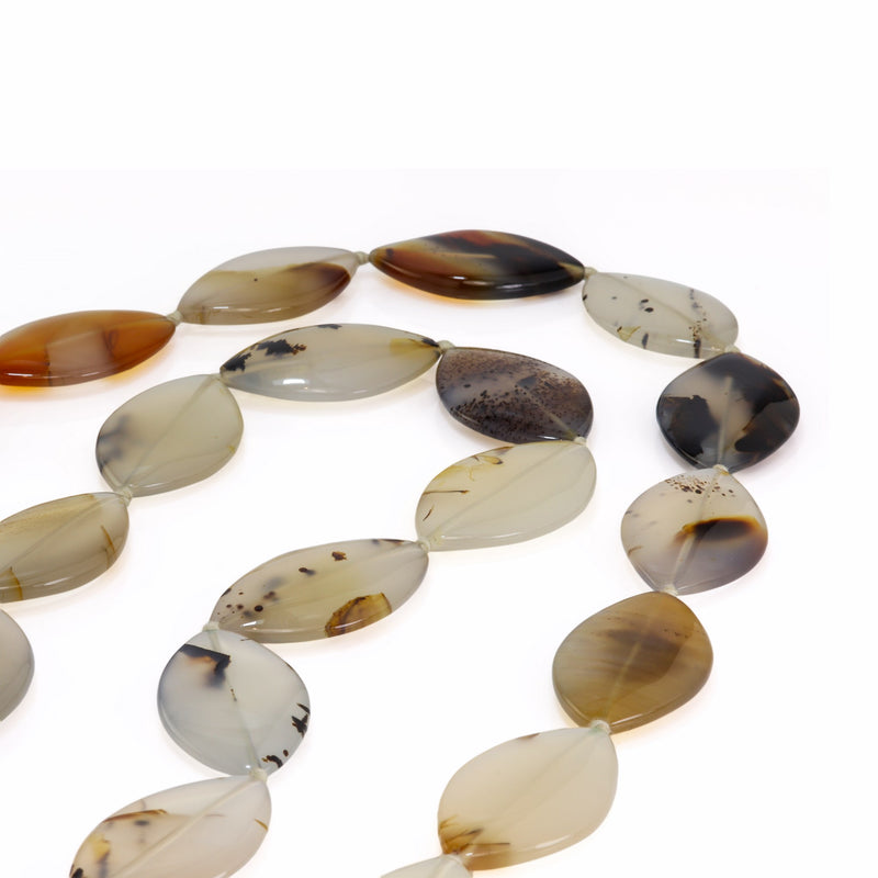 Montana Moss Agate Double Row Necklace N122