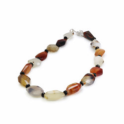 Montana Moss Agate & Spinel Necklace