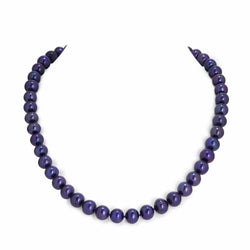 Blueberry Pearl Necklace