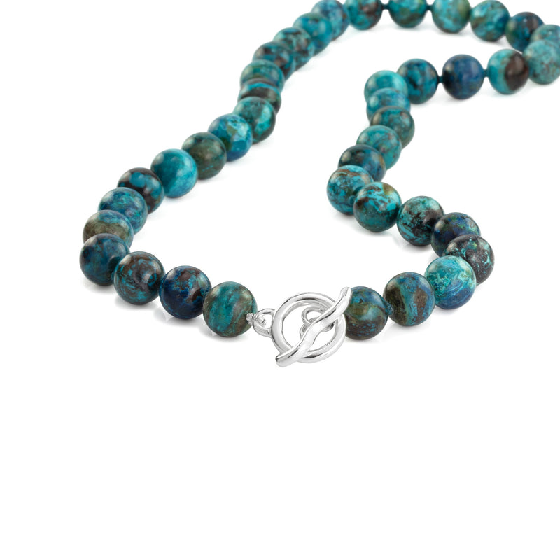 Natural Shattuckite Necklace Q10
