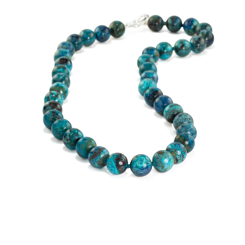 Natural Shattuckite Necklace Q10