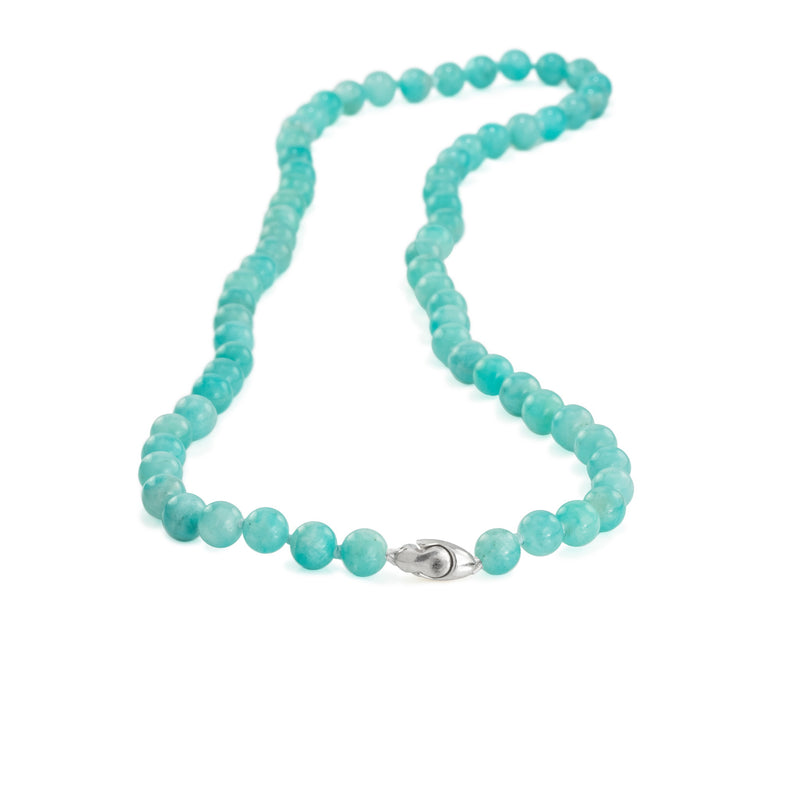 Peruvian Amazonite Necklace Q11