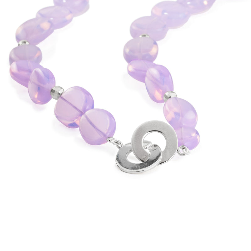 Girasol Lavender Quartz Necklace Q18