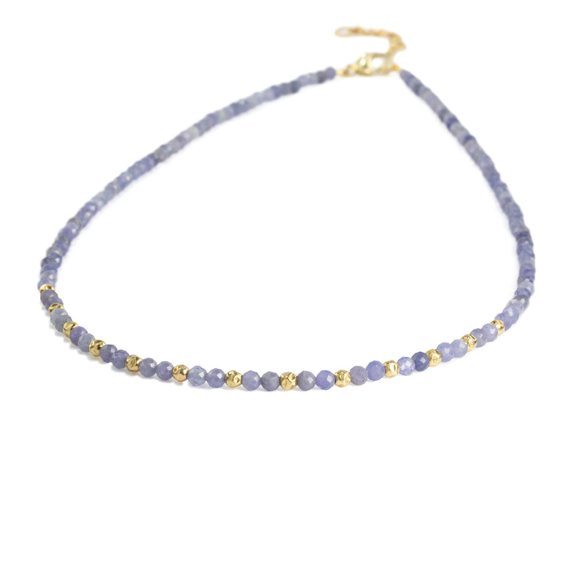 Tanzanite Strand Necklace Q22