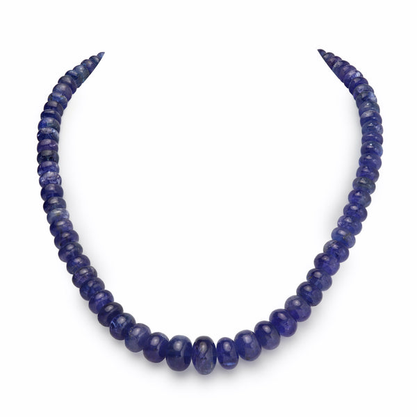 Tanzanite Rondelle Necklace