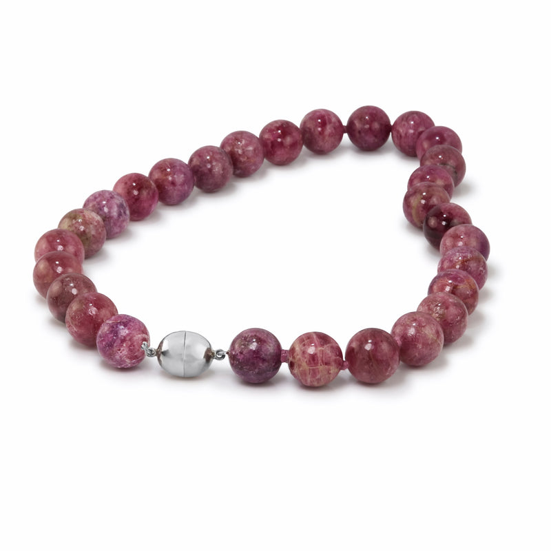 Natural Pink Tourmaline Necklace R198