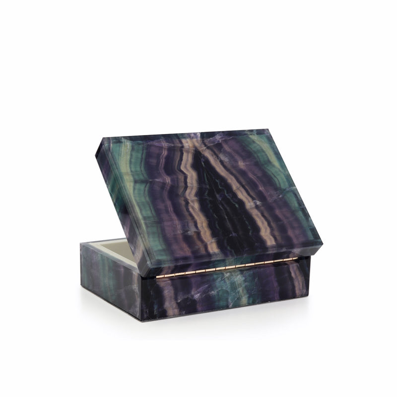 Rainbow Fluorite Box