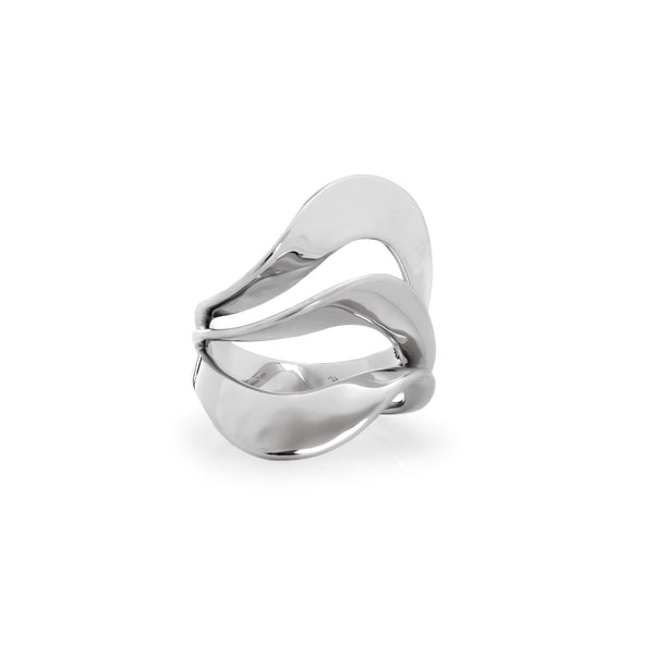 Ravelle Sterling Silver Ring (Size N)