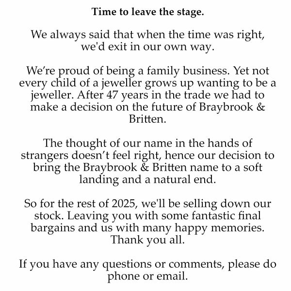 So long, farewell, auf wiedersehen, adieu.
