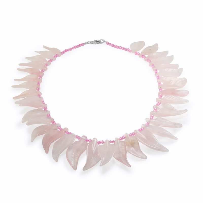 Leonora Chunky Links Silver Collar Necklace | Oliver Bonas US