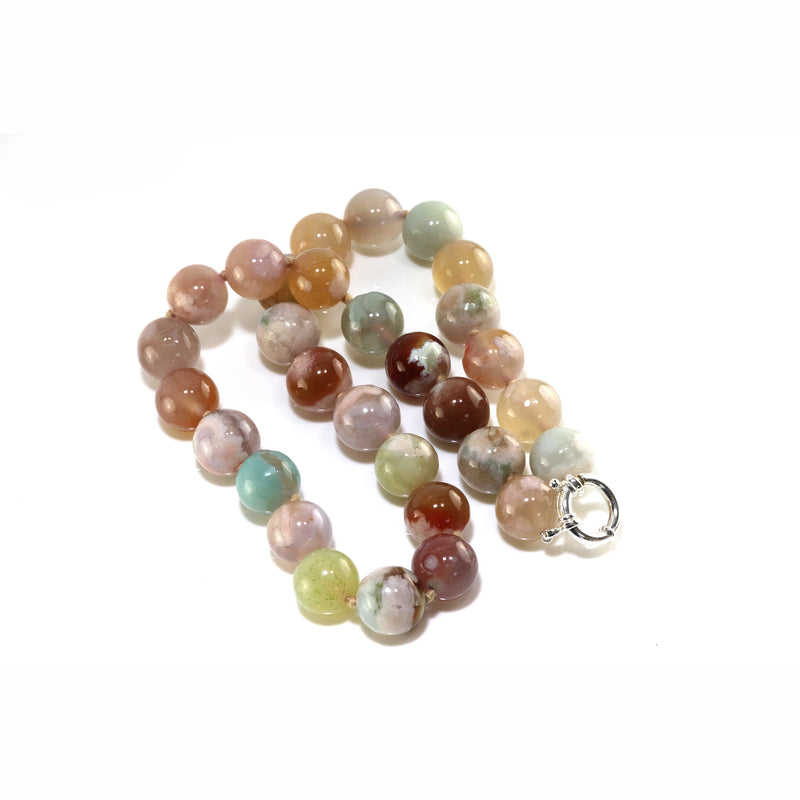Sakura Agate Necklace N205