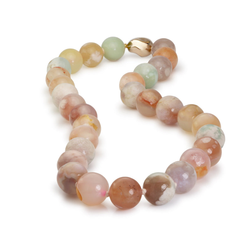 Sakura Agate Necklace N205