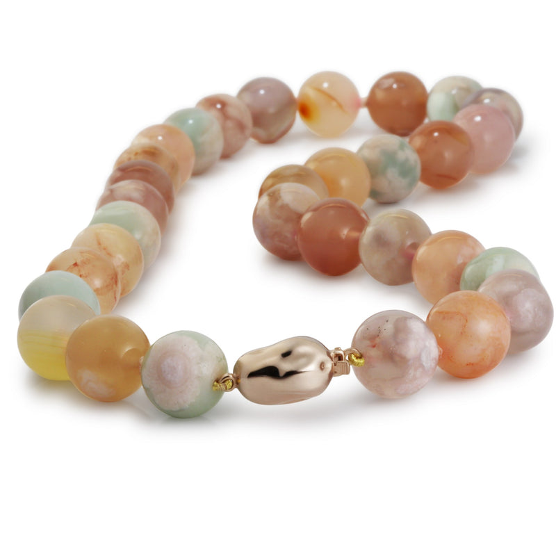 Sakura Agate Necklace N205