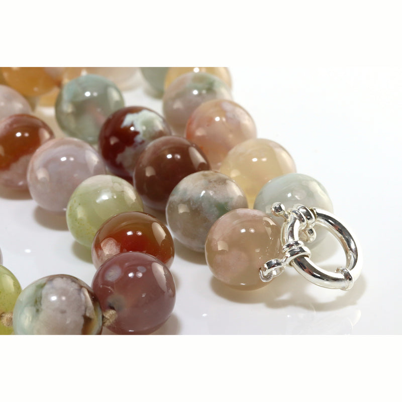 Sakura Agate Necklace N205
