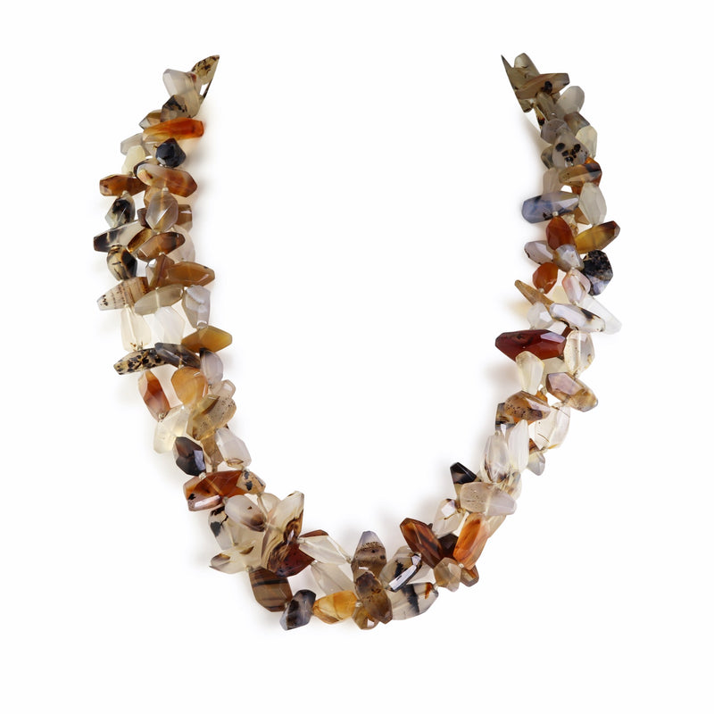 Montana Moss Agate Torsade T16