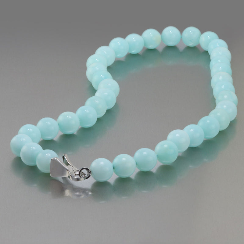 Peruvian Blue Opal Necklace T17