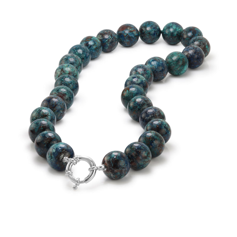 Natural Arizona Chrysocolla Necklace T18