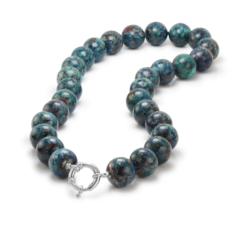 Natural Arizona Chrysocolla Necklace T18