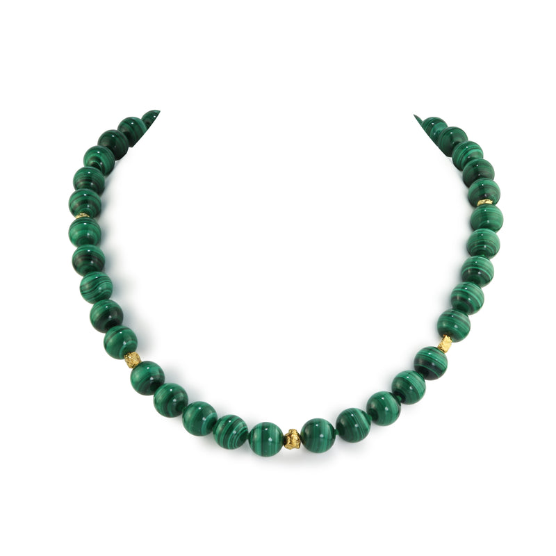 Malachite Necklace T46