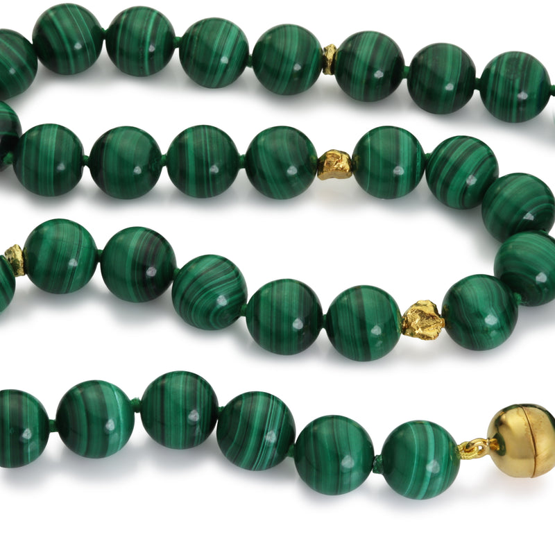 Malachite Necklace T46