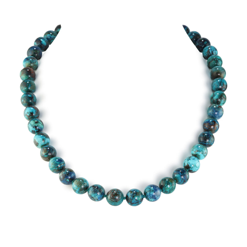 Natural Shattuckite Necklace Q10