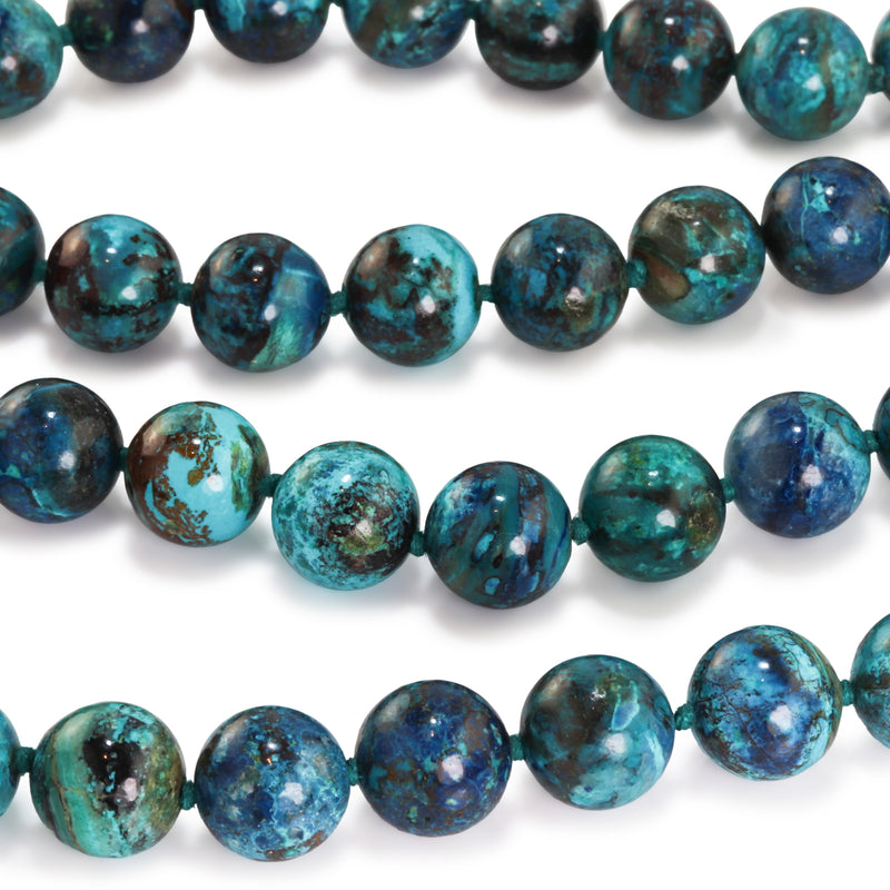 Natural Shattuckite Necklace Q10