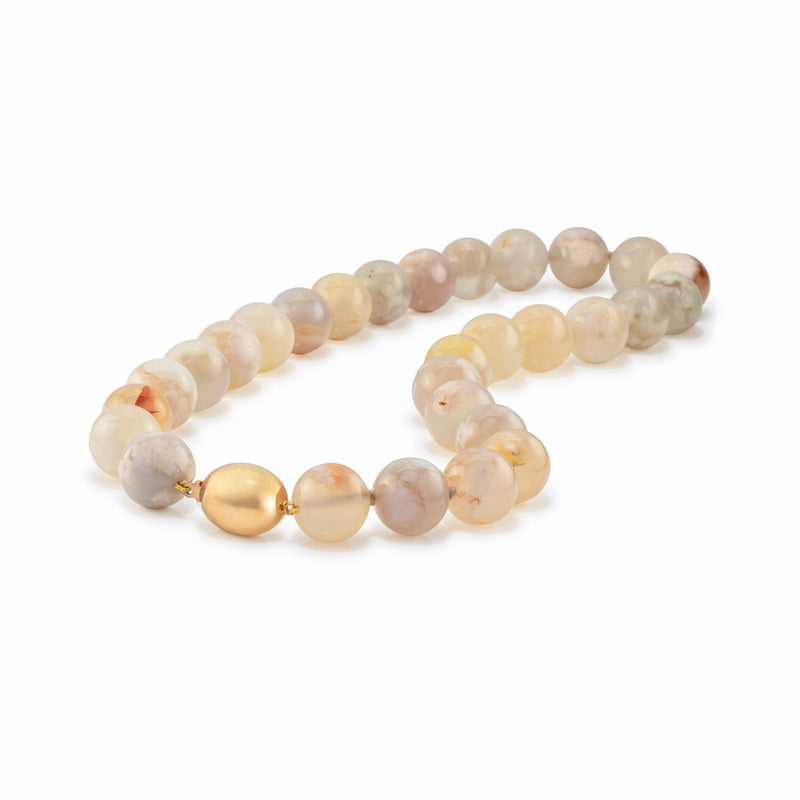Sakura Agate Necklace H19