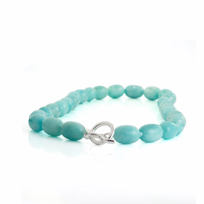 Peruvian Amazonite Necklace H27