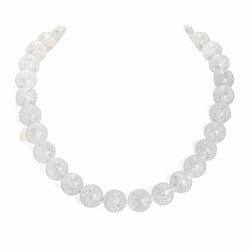 Crackled Quartz Necklace H30