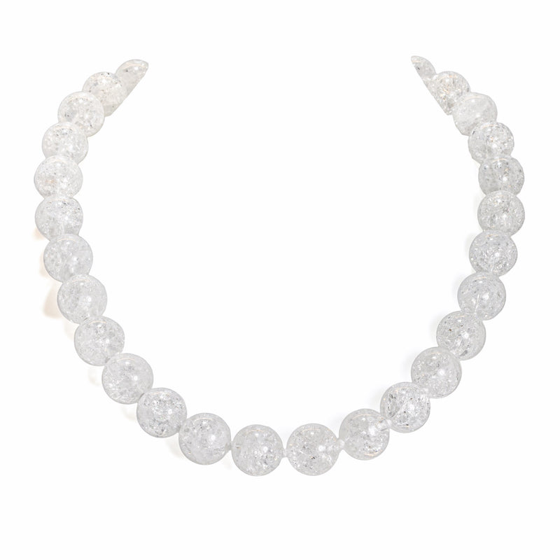 Crackled Quartz Necklace H30