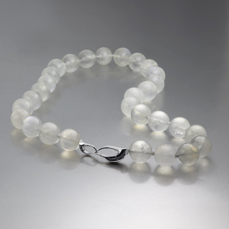 Rainbow Moonstone Necklace N42