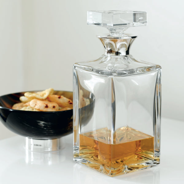 Tyrol Sterling Silver & Lead Crystal Decanter CLEARANCE save £100