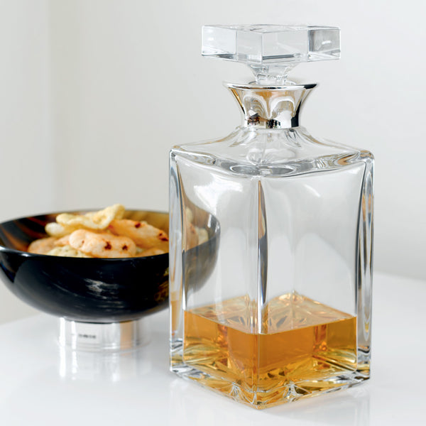 Tyrol Sterling Silver & Lead Crystal Decanter CLEARANCE save £100