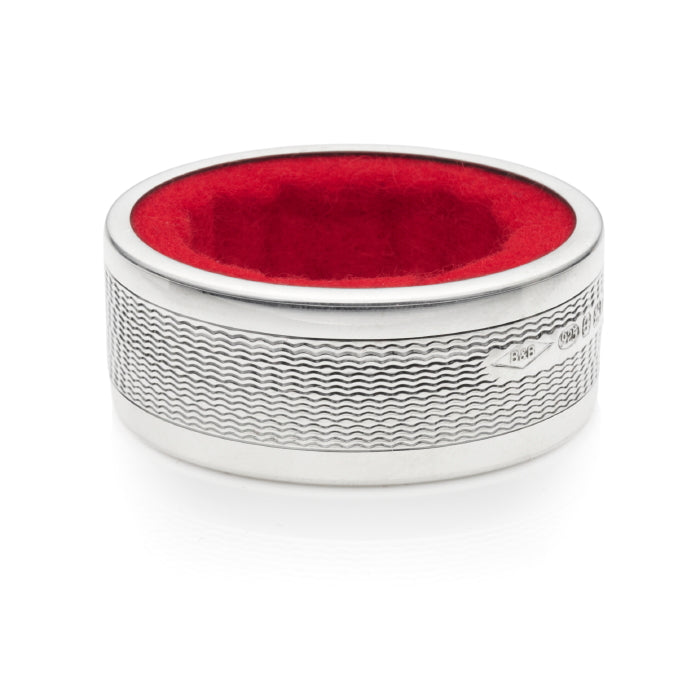 Raffles Silver Drip Collar