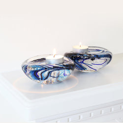 Mincarlo Tealight Holder British Art Glass